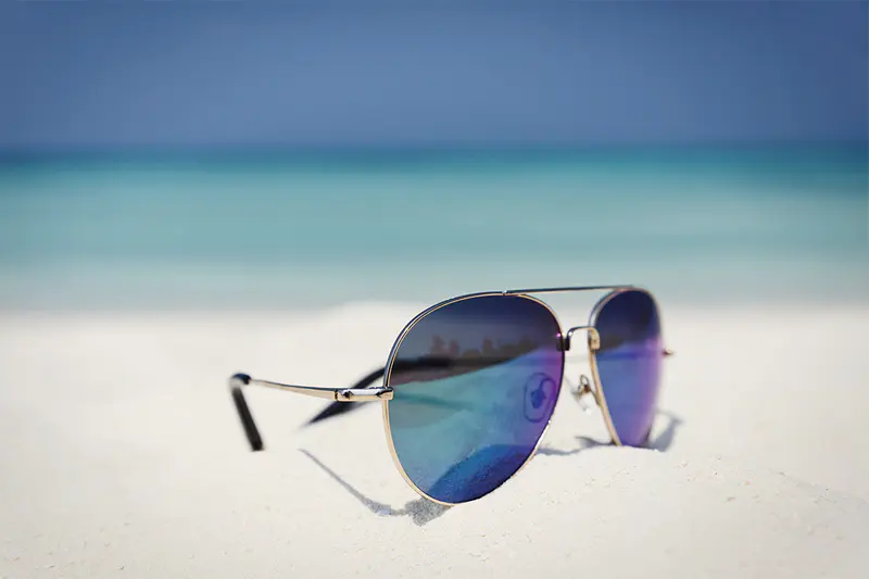 Die Funktion einer Sonnenbrille