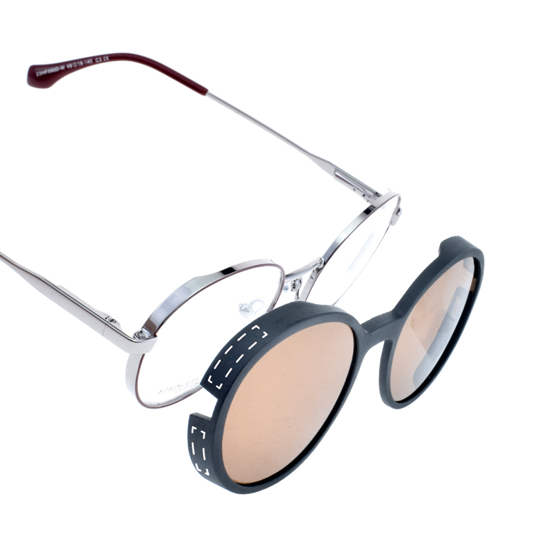 Klammer auf Brille