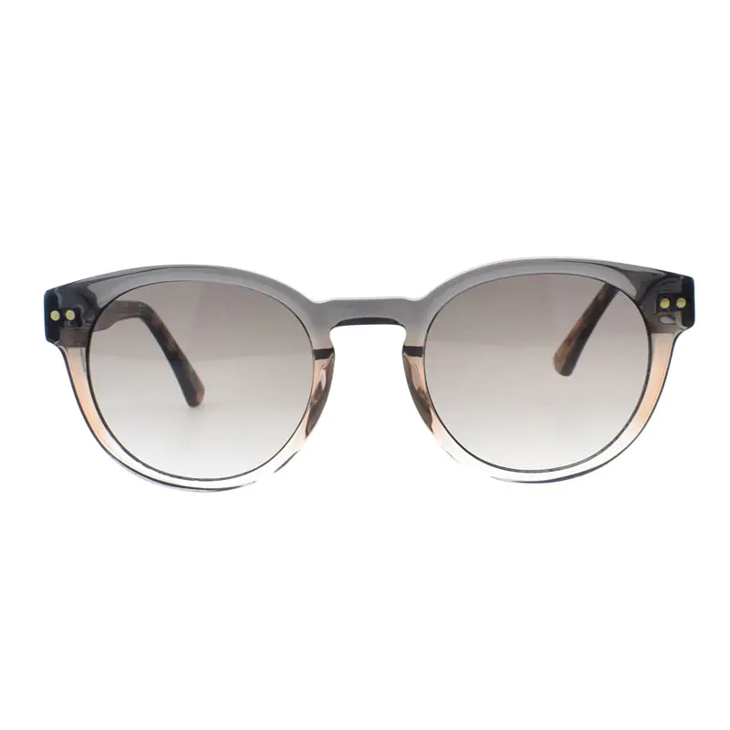 Acetat-Sonnenbrille mit gemustertem UP-Aufkleber