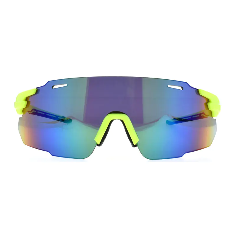 Beschichtete Sport-Sonnenbrillen aus Gummi