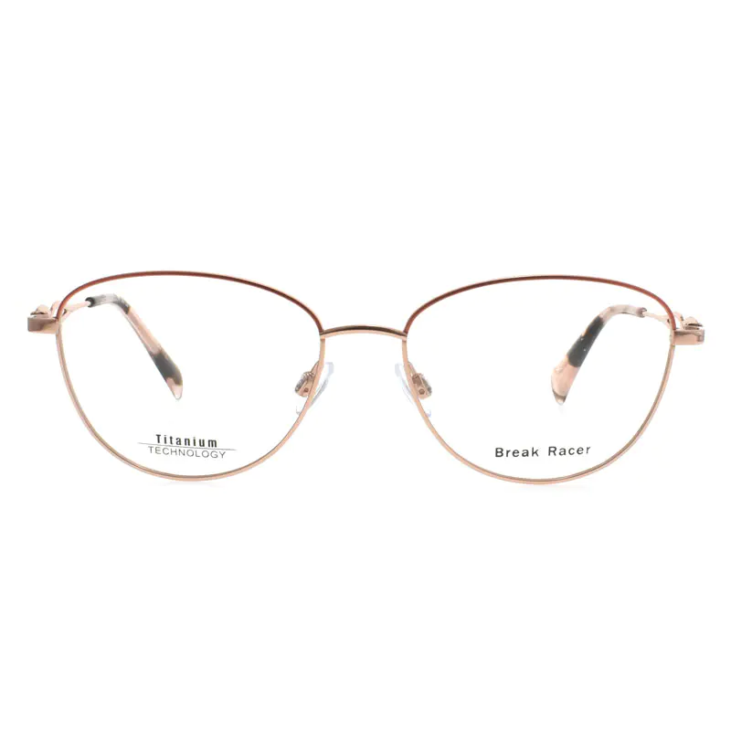 Ovale Titanien Brille