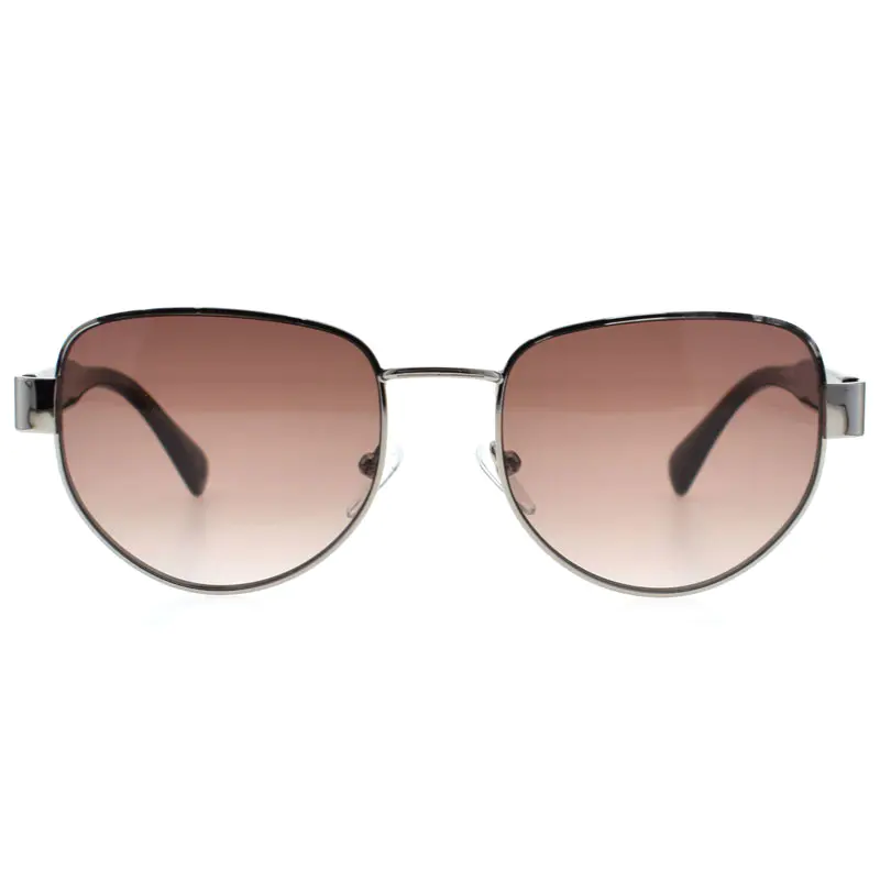 Gemusterte Sonnenbrille aus Metall